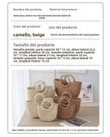 Bolso tejido a mano con cinta a la moda, bolso de playa de verano, bolso de paja de celebridad de Internet, bolso de vacaciones de playa estilo Mori para mujer - details 4