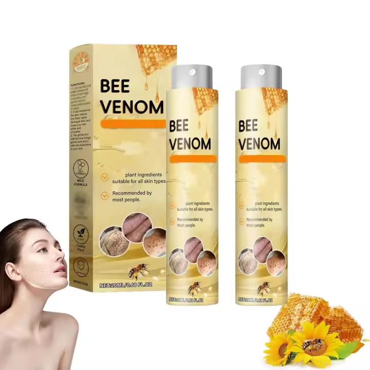 DUIEYXJFD Todo en uno 2025 Nuevo spray de reparación profesional, spray para la piel con veneno de abeja para todas las partes del cuerpo (2PCS) - 1