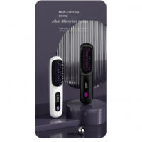 "Cepillo Rectificador Nuevo Inalámbrico con Iones Negativos, Moderno y Portátil, Suave para Cabello Liso y Brillante, Protector - details 9