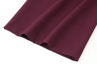 TRAFZA-Conjuntos de ropa de calle para mujer, color rojo vino, cuello redondo, bolsillos con cremallera y pantalones sueltos de cintura alta, trajes de manga larga a la moda para primavera - details 26