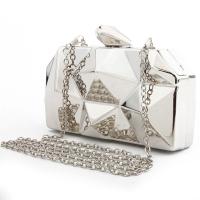 Bag Women 's Cube Metal Handbook Evening Pack Fashion swallow Chain hombro Banquet dress Pack - details 3
