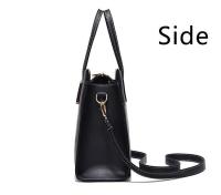 Bolso con asa superior y correa ajustable para mujer, bolso bandolera grande, - details 12