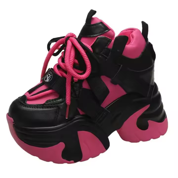 Dropshipping logo altura creciente de las mujeres 2024 nuevos zapatos de diseñador de moda casual transpirable - 1