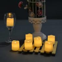 Vela LED sin llama para decoración de Halloween y Navidad, luz de té blanca cálida, deseos creativos, 24 piezas por juego - details 5