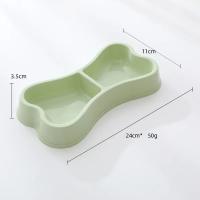 Suministros de alimentación para cachorros y gatitos, cuenco doble para mascotas, plato de agua para mascotas, alimentador para perros pequeños - details 3
