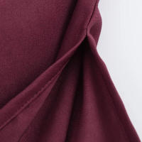 TRAFZA-Tops informales de verano para mujer, blusas ajustadas asimétricas con cremallera trasera sin mangas y cuello redondo, 3 colores, 2024 - details 8