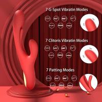 Vibrador de clítoris de conejo para mujer, estimulador de clítoris Extra fuerte, punto G potente, 21 modos, juguete sexual, productos femeninos para adultos, 2024 - details 3