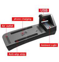 Placa de Carga Inalámbrica Qi para Automóvil Rápida para Audi A3 8V S3 Accesorios Modificación Producto Automotriz Normal Goods Hecho en China - details 3