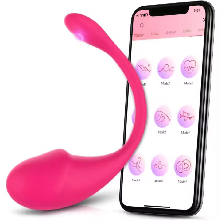 Vibrador para Mujer, pene grande con 10 Modos de Ajustables, Entrenador de Piso Pélvico, Juguete Erótico, Vibradores sexuales - 1
