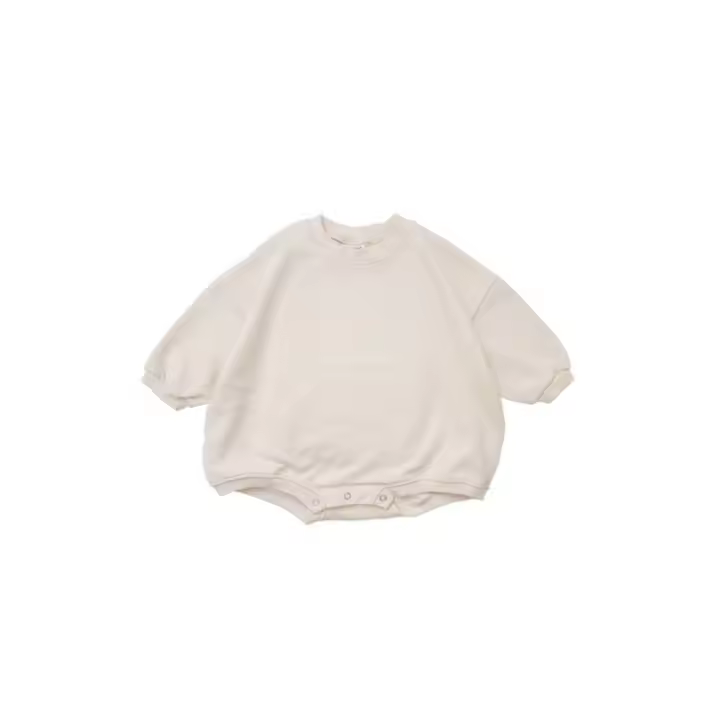 Nueva versión coreana ins mono infantil ropa de primavera y otoño para niños y niñas ropa de escalada ropa de pedo de manga larga suelta de color sólido - 1