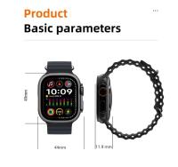 Reloj inteligente S9 Ultra 2, pantalla 9, 2,2 HD, IP68, resistente al agua, navegación inteligente, respuesta de gestos, llamada azul - details 10