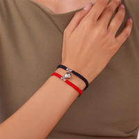 2 unids/set corazón romántico magnético atraer pareja para Mujeres Hombres moda cuerda trenzada pulsera a juego joyería de amistad - details 24
