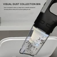 Aspiradora portátil de mano para coche, aspirador inalámbrico de 120W con carga USB, potente succión para pelo de mascotas - details 16