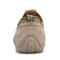 Sandalias planas huecas de malla de moda para exteriores, zapatos deportivos informales de cuero para hombre - details 21