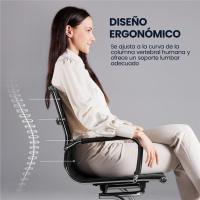 Juego de 2 sillas de oficina, silla blanca, silla de recepción, silla para conferencias, sala de estar, silla de trabajo, 2 unidades - details 14
