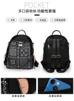 Mochila de Viaje para Mujer Oxford Bolsa de Escuela para Libros Pequeña Casual Ligera Mochila de Ocio para Damas - details 5