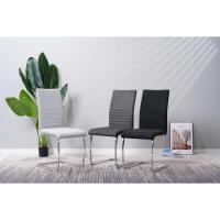 Silla Cantilever Juego de 4 Sillas Gris, SGS probado - details 6
