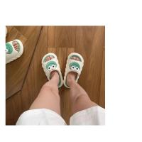 Suaves Zapatillas de Lino para Mujer Suela Gruesa, Antideslizantes, Dibujo de Rana para Todas las Estaciones - details 8