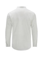 Camisas Polo de Algodón Lino para Hombres Cuello Henley Ligero Colores Sólidos - details 13