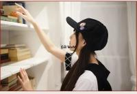 Gorro 2025 de lana polar con orejas de gato, estilo béisbol kawaii para animación y disfraces. - details 11