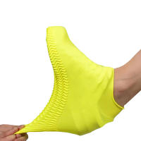 1 Pair Cycling Waterproof Non-slip Silicone High Elastic Wear-resistant  Shoes Rain Covers - details 2