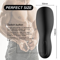 Glan-estimulador masajeador retardante, entrenador de resistencia, vibrador Oral, clímax, masturbador masculino, copa de avión, Juguetes sexuales para hombres - details 6