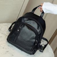 Bolso de hombro de viaje de gran capacidad para mujer, Mochila De Cuero PU de alta calidad, antirrobo - details 0