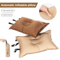 Amortiguada inflable automática para acampar al Aire Libre, almohada portáril para Viajes y Ocio, almohada Cómodo PARA LA Faja, almohada para la siesta - details 2