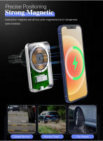 Nephy Cargador de Coche Inalámbrico Rápido de 15W Soporte de Teléfono para Magsafe IPhone 14 13 12 Pro Max Samsung Macsafe Air Vent de Taiwán - details 2