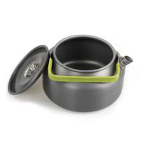 Hervidor de cocina para acampar de aleación, tetera de té y café de 1,2 L - details 0