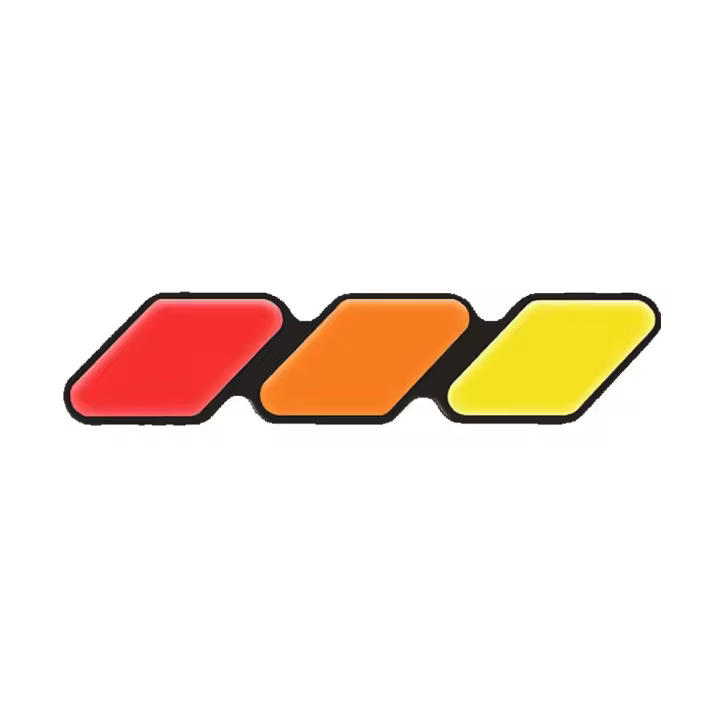 Insignia de rejilla tricolor compatible con Tacoma 4runner, tundra, Sequoia, RAV4, Highlander con decoración, 1 pieza - 1