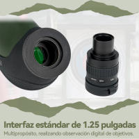 SVBONY Telescopio SA412 HD FMC con trípode y soporte para teléfono móvil, obturador Bluetooth - details 1