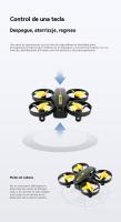 Mini Drone HD 4K Quadcopter aire libre clítoris control remoto avión juguetes - details 13