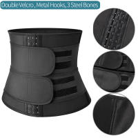 Waist Trainer Body Shaper Slimming Sweat Belt Waist Trimmer for Women Belly Weight Loss Slimming Belt Tummy Trimmer with Adjusta - details 18