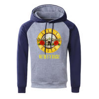 Sudadera con capucha de Guns N' Roses para hombre, jersey de cuello redondo con bolsillo, estilo Hip Hop, estilo Rock - details 7