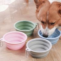 Tazón de Agua para Mascotas al Aire Libre de Silicona Plegable Nuevo Tazón de Alimentación Automática para Perros - details 1