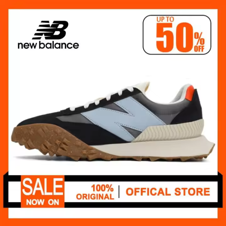 【100% original】 UXC72 Azul Negro Zapatillas unisex Zapatillas para correr apliques LETEN - 1