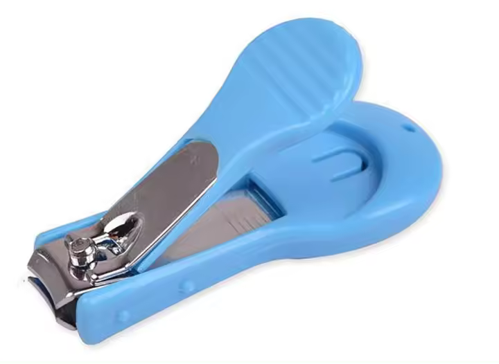 Cortauñas para bebés, no con luz, cortauñas de seguridad para bebés, cortauñas para bebés recién nacidos (azul) - 1