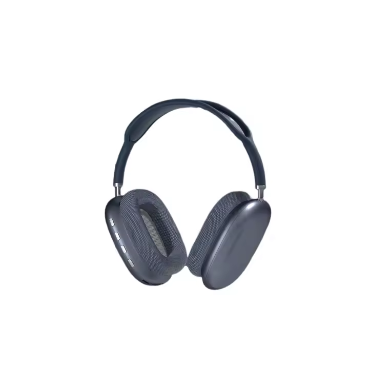 Auriculares inalámbricos Bluetooth con sonido de alta fidelidad Auriculares supraaurales Diadema Batería de larga duración Auriculares ajustables y giratorios Almohadillas de espuma viscoelástica Tapones metálicos para los auriculares Cancelación de ruido - 1