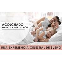 Protector Colchón Acolchado Reversible / Impermeable Ajustable, Microfibra, Transpirable, Funda para Colchon estira hasta 33 CM de Profundidad. Blanco Cama 90 105 135 150 CM Cuna 60x120 CM. Para Niños Adultos Ancianos Fácil Lavado. - details 0