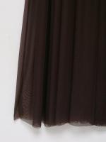 Nuevo vestido de malla de seda estilo occidental elegante y versátil a la moda para mujer - details 6
