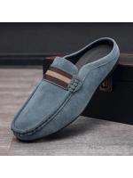 Mocasines ligeros de soja para hombre, zapatos de verano, calzado transpirable informal, semi-abiertos, zapatillas para hombre - details 5