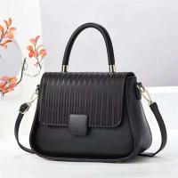 Bolso de hombro diagonal de gran capacidad para mujer de alta gama, cierre de cremallera, modelo de PU de moda 21981 - details 10