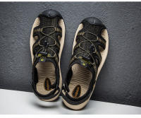 Sandalias transpirables de verano para hombre, zapatos de playa antideslizantes de secado rápido para exteriores, cómodas sandalias de ocio para senderismo, escalada y pesca - details 18