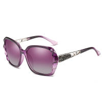 Gafas De Sol Polarizadas BARCUR Para Mujer, Diseño Elegante Con Purpurina, Gafas De Sol Con Degradado De Color - details 1