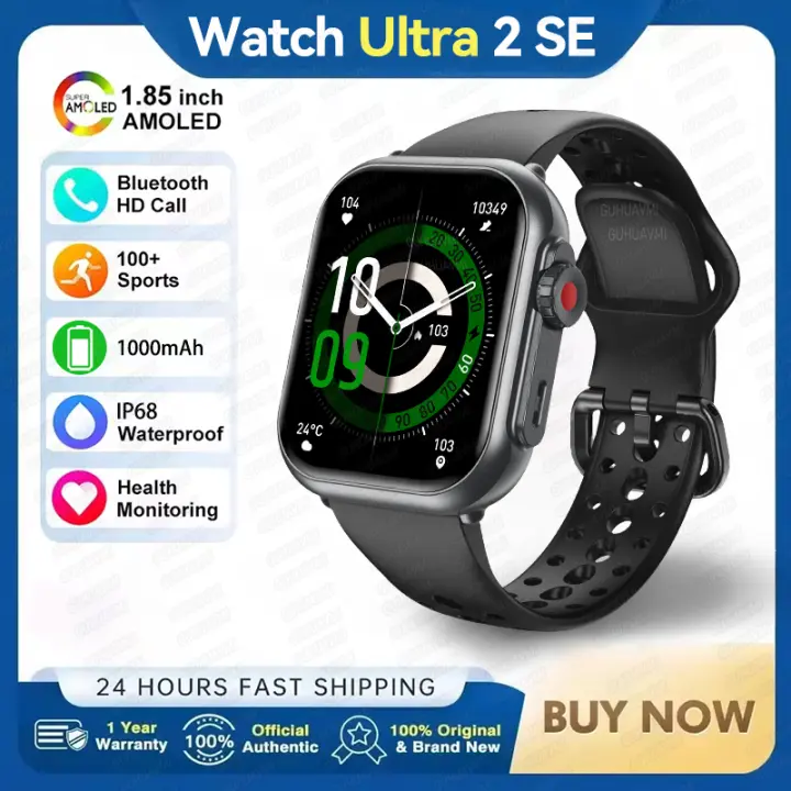 Reloj Deportivo Inteligente Impermeable Pantalla AMOLED de 1.85 Pulgadas Batería de 1000 mAh - 1