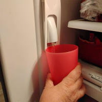 Dispensador de agua de manos libres para refrigerador, botón actuador para flujo de agua suave - details 5