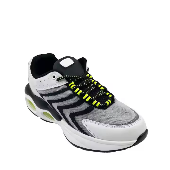 JZ Hermanos Zapatilla Deportiva con Diseño Ondulado y Detalles Reflectantes para hombre. - 1
