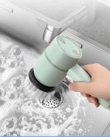 Cepillo de Limpieza Eléctrico Multifuncional Recargable con 6 Cabezas de Cepillo de Limpieza Intercambiables para Baño Cocina Horno Plato Suelo - details 3
