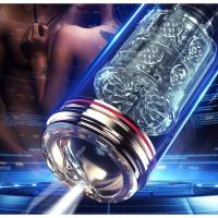 Leten-masturbadores para hombres, masturbador masculino giratorio telescópico de succión automática, copa de Vagina Real, juguete sexual de bolsillo para mamada - details 5